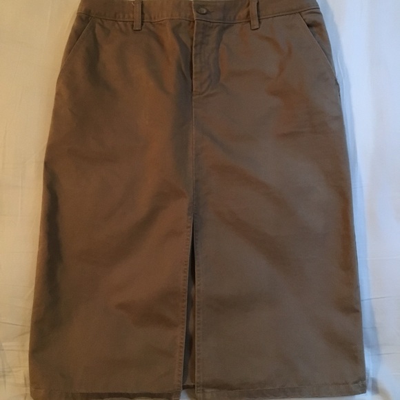 Gap khaki skirt Clearance